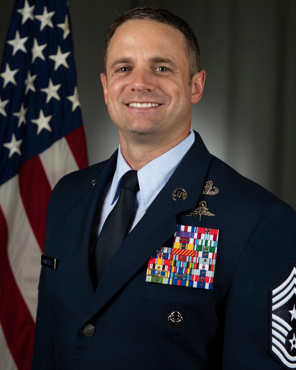 CMSgt Clint Campbell Official Photo