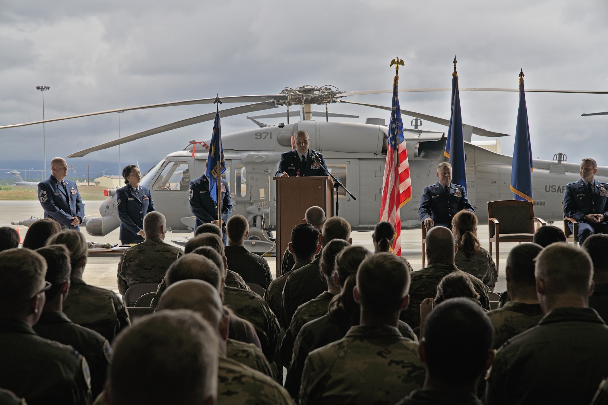 Armstrong Succeeds Calabro as 176th Operations Group commander