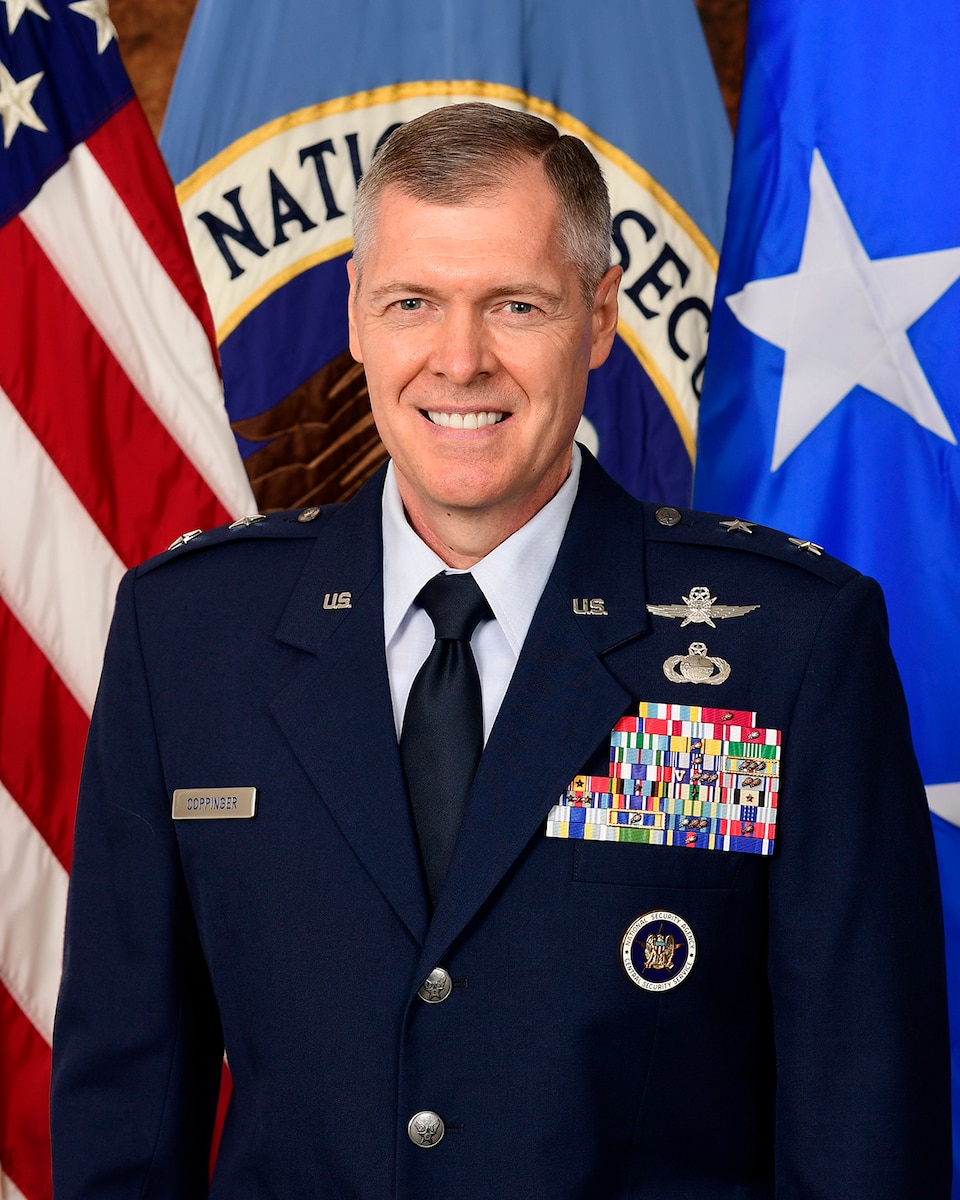 This is the official photo of Maj. Gen. Douglas S. Coppinger.