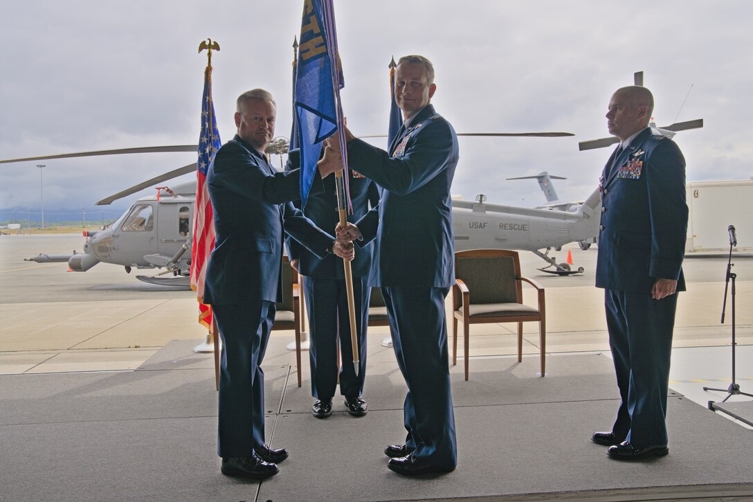 Armstrong Succeeds Calabro as 176th Operations Group commander