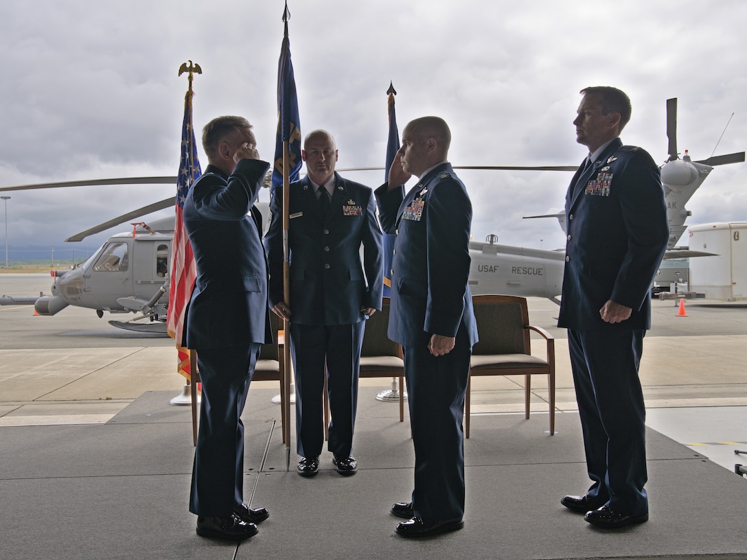 Armstrong Succeeds Calabro as 176th Operations Group commander