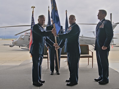 Armstrong Succeeds Calabro as 176th Operations Group commander