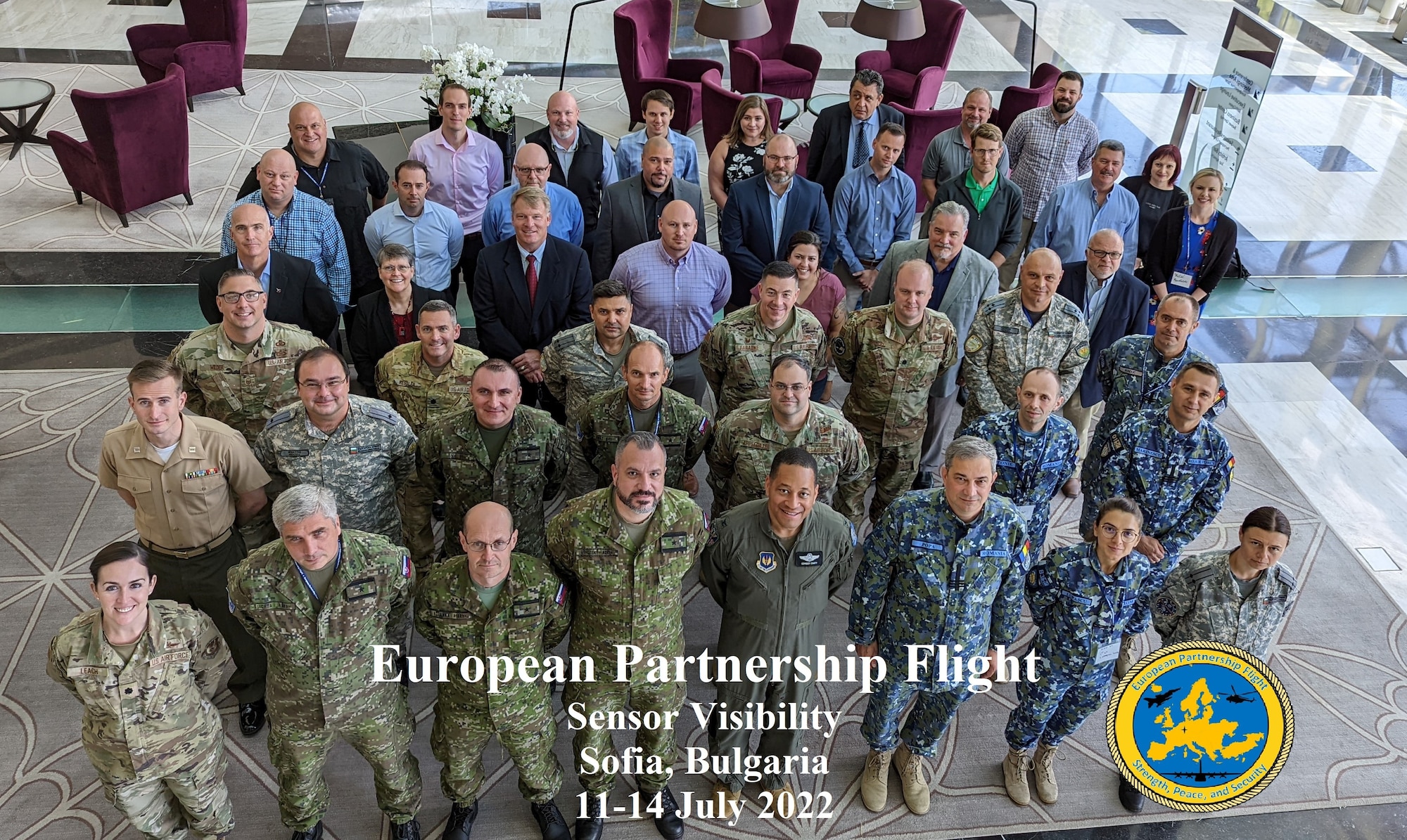 U.S., Bulgaria hosts European Partnership Flight Event