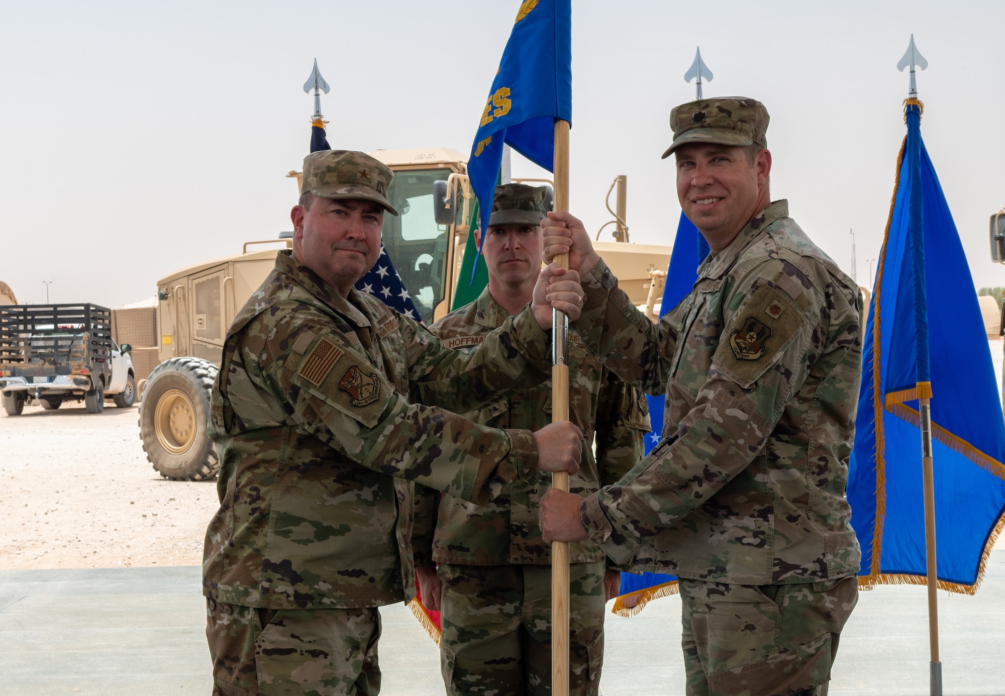 378th ECES receives new commander
