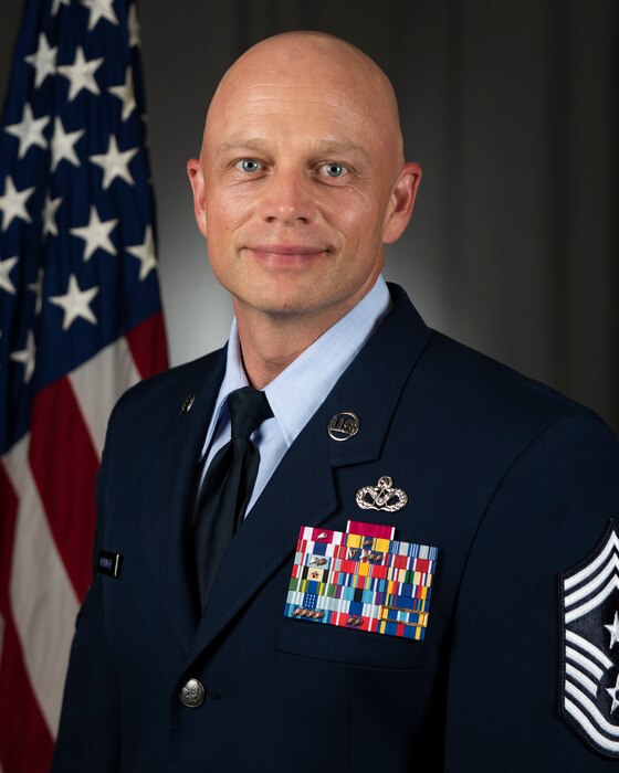 Chief Master Sgt. Joey Meininger, 1 Special Operations Wing command chief