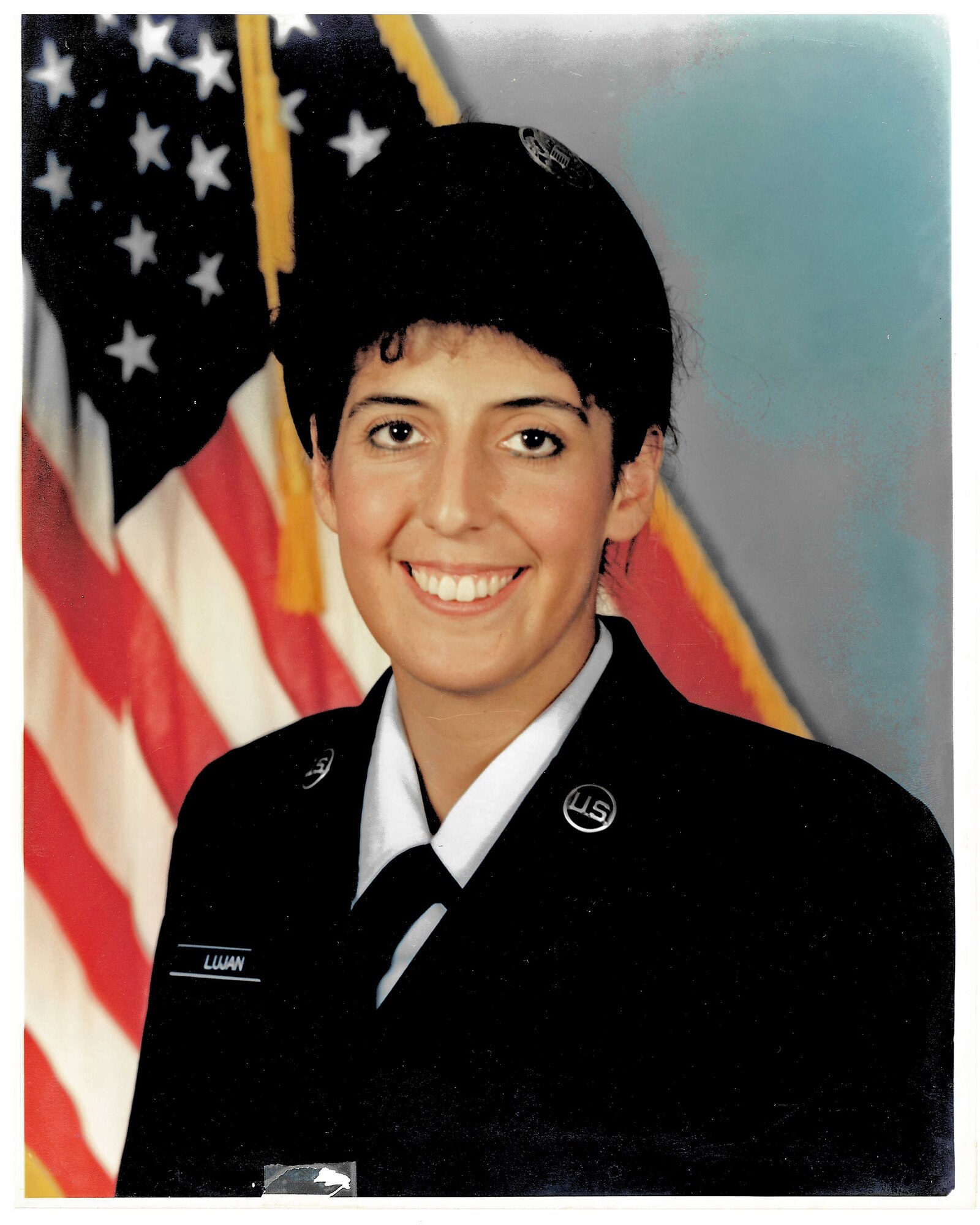 A photo of then Airman Brenda Lujan during basic training October 1990. Miazga enlisted into the Air Force for college money and to travel the world. (Courtesy photo)