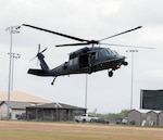 HH-60 Pave Hawk aircrew visits 37th Training Group students