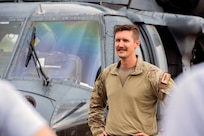 HH-60 Pave Hawk aircrew visits 37th Training Group students