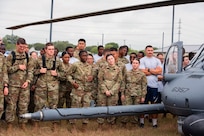 HH-60 Pave Hawk aircrew visits 37th Training Group students