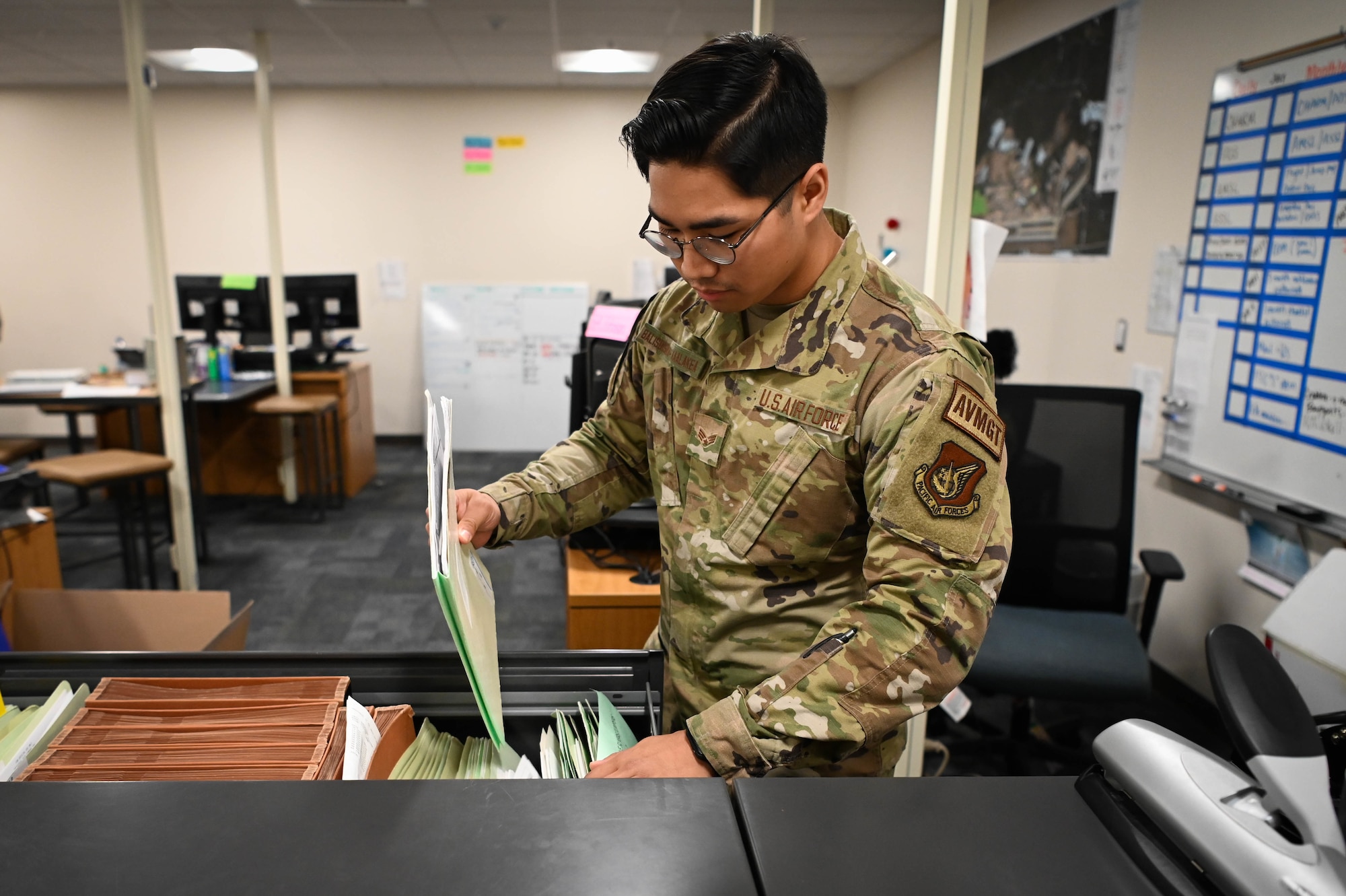 354th OSS HARM Airmen ensure pilots are cleared for flights