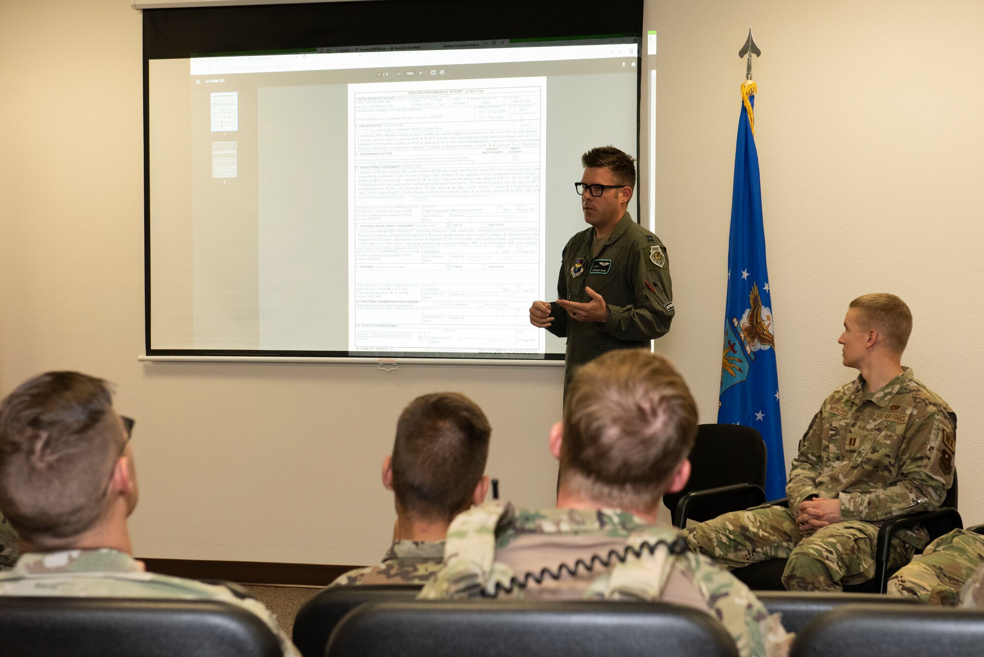 Holloman Top III hosts enlisted to officer commissioning panel
