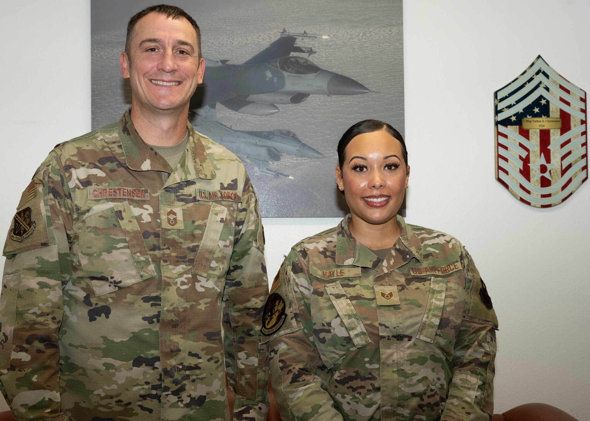 54th Fighter Group hosts ‘Chief for a Day’