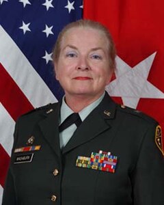 Brigadier General Margaret S. Washburn is the Assistant Adjutant General - Army, Indiana National Guard.