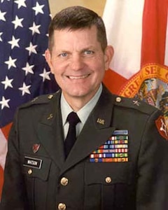 General Watson assumed duties as Assistant Adjutant General for Army, Florida Army National Guard, St. Augustine, FL., on 1 August 1997.