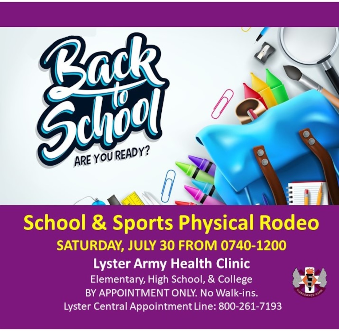 School & Sports Physicals Rodeo