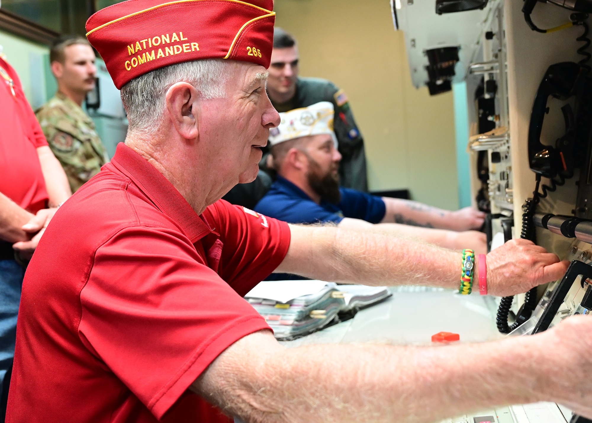 American Legion visits F.E. Warren AFB