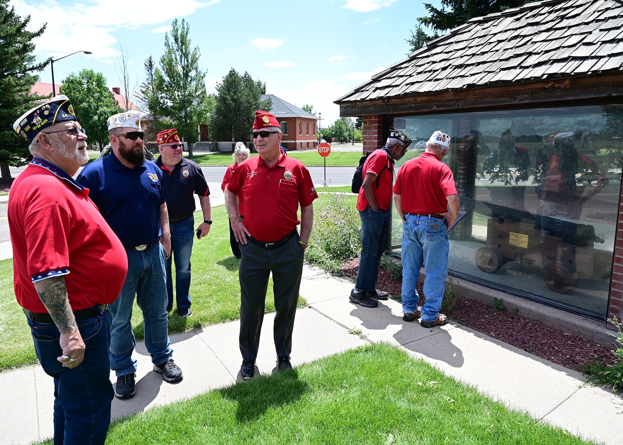 American Legion visits F.E. Warren AFB