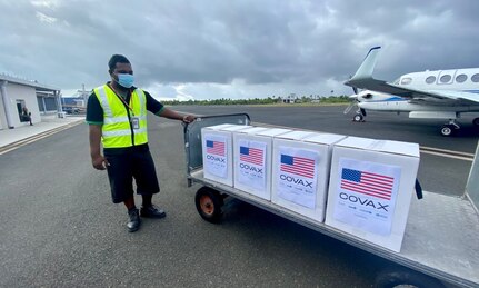U.S. Donates 19,890 Pfizer Vaccine Doses to Kiribati