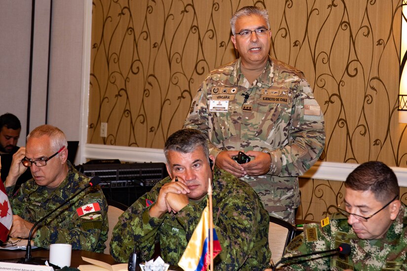 U.S. Army South hosted the 35th cycle of the Conference of American Armies Specialized Conference on Interoperability and Strategic Planning here this week which included participants representing 16 armies across North and South America.