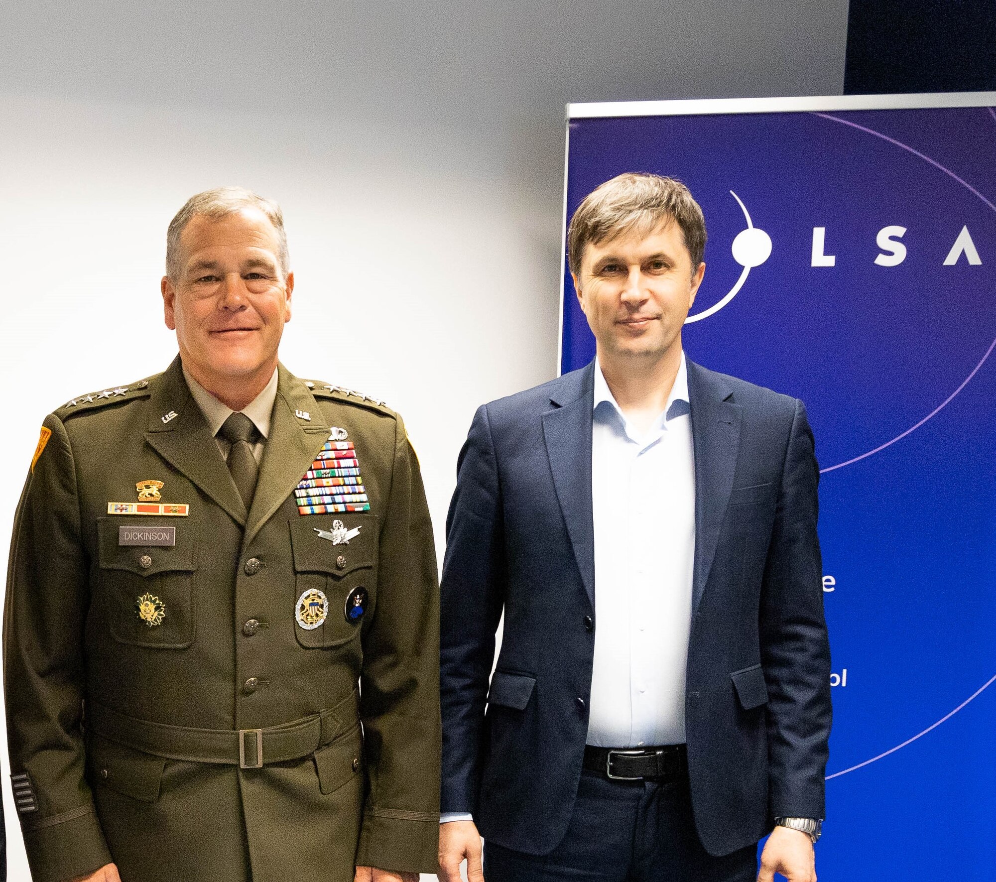 U.S. Space Command Commander travels to the European theater