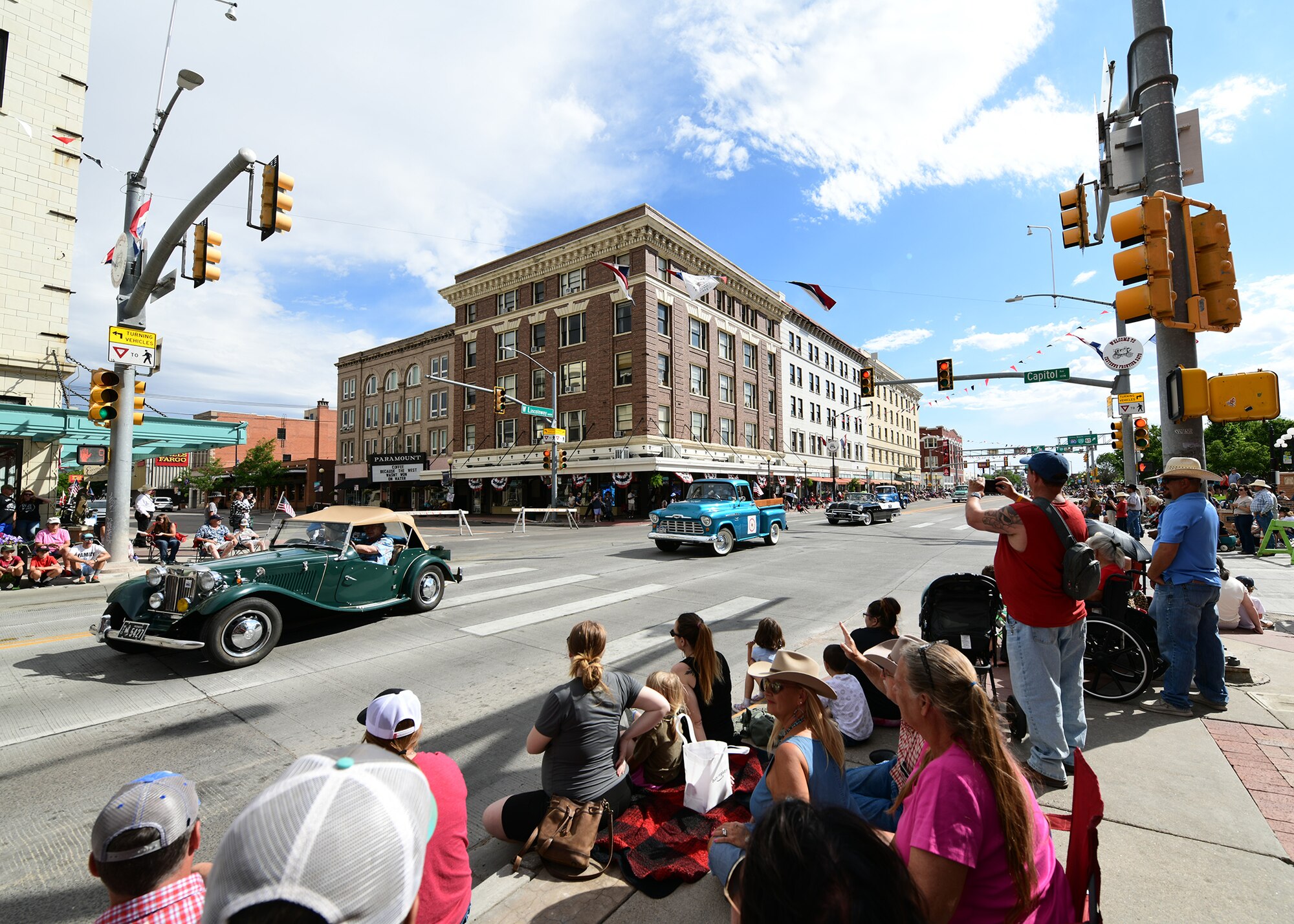 parade spectators