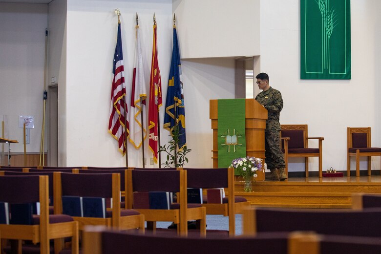 写真：ケイラ・トンプソン兵長