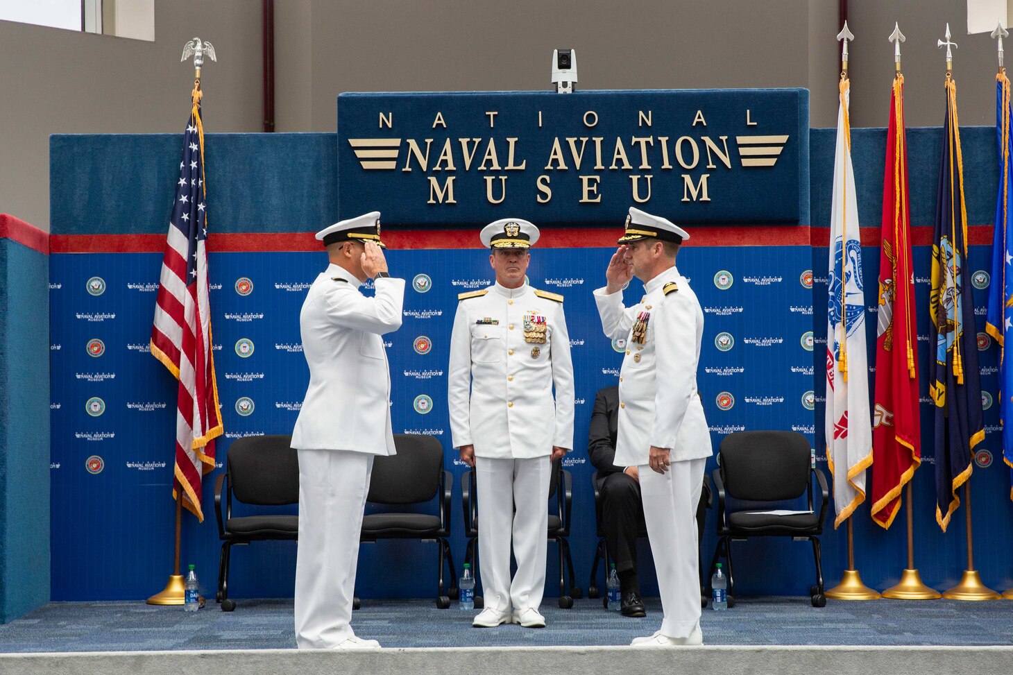 Center for Information Warfare Training Conducts Change of Command
