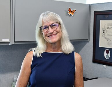 IMAGE: Elizabeth “Beth” Mundy from the Naval Surface Warfare Center Dahlgren Division Comptroller Department is awarded the 2021 Department of the Navy Financial Management Award for Individual Accounting and Audit Improvement for her accounting and analytical skills.