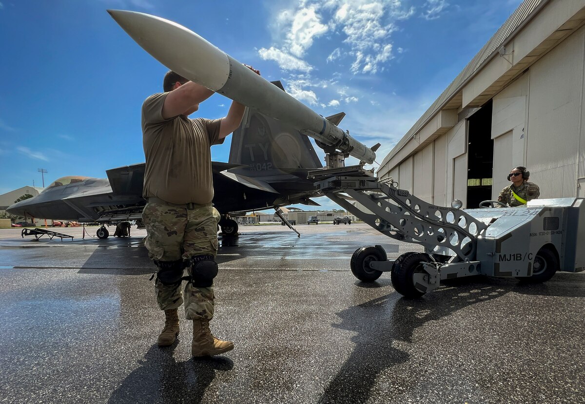 July Raptor weapons load competition