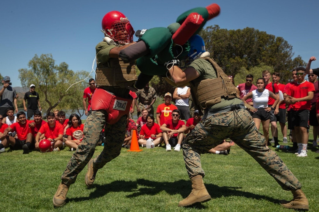 The field meet was held to boost morale and camaraderie throughout the regiment.