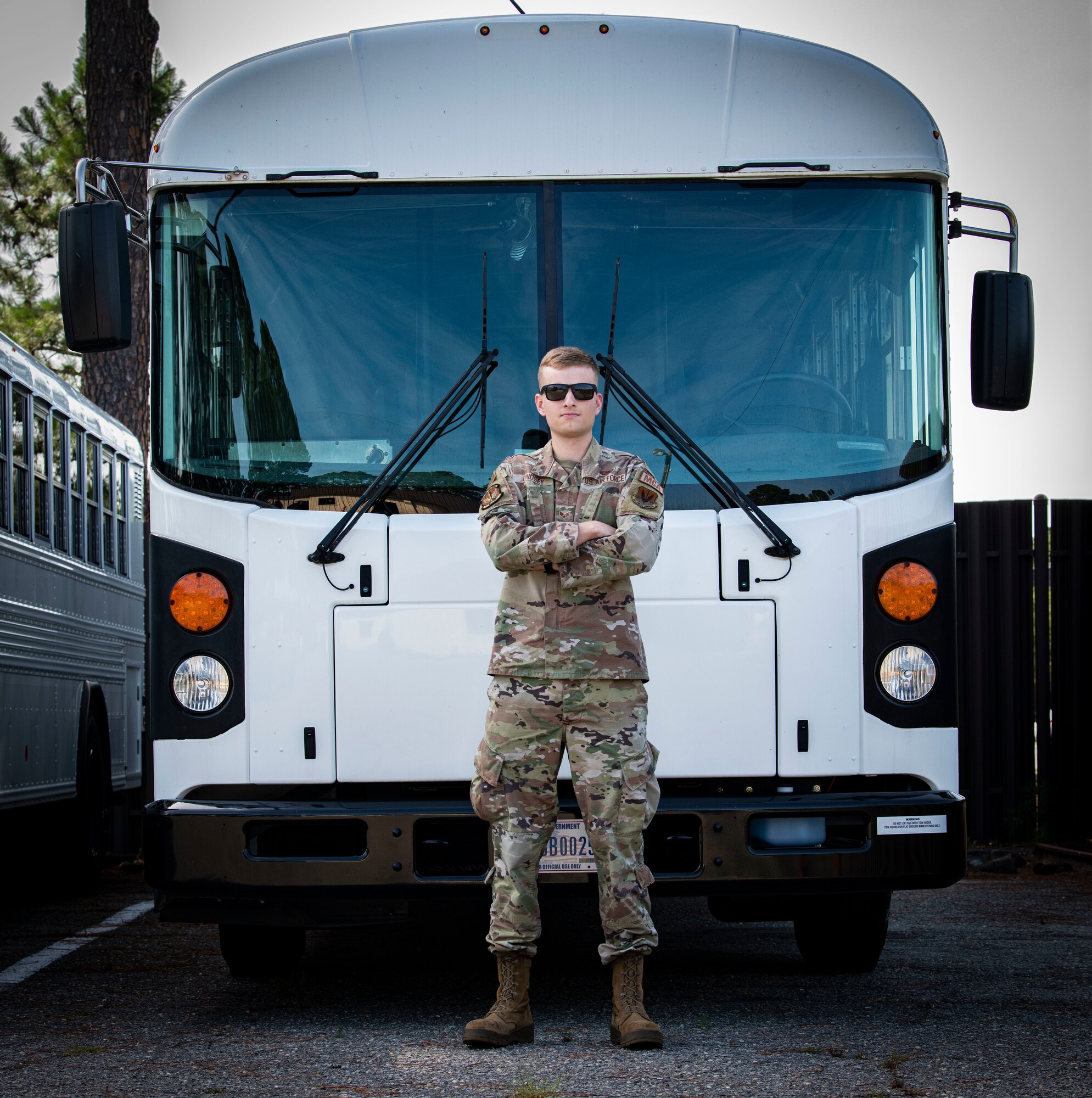 Senior Airman Remington Lindsey, 4th Logistics Readiness Squadron ground

transportation trainer, poses for a photo at Seymour Johnson Air Force Base,

North Carolina, July 14, 2022. Lindsey was recognized as this week's Wingman

Wednesday for his leadership, communication skills and work ethic. (U.S. Air

Force photo by Airman 1st Class Sabrina Fuller.)