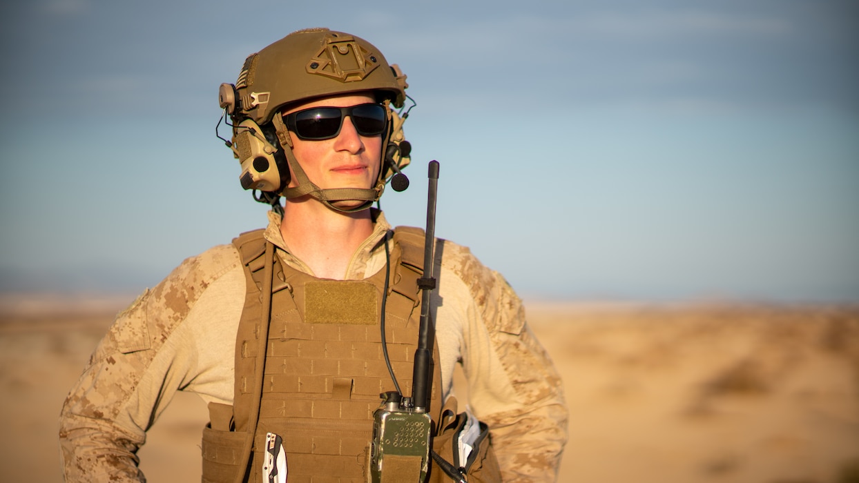 Air traffic control Marine reflects on his service during support to ITX