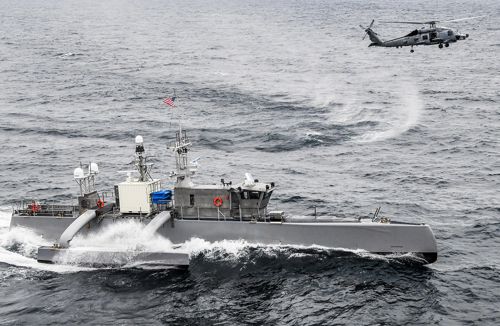 Capable, Adaptive Partners: Unmanned Surface Vessels Operate at RIMPAC