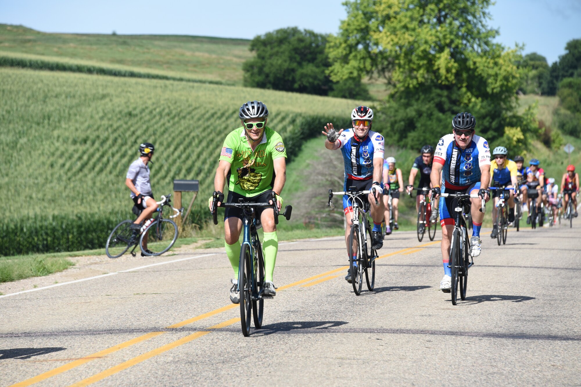 AFCT members ride and greet