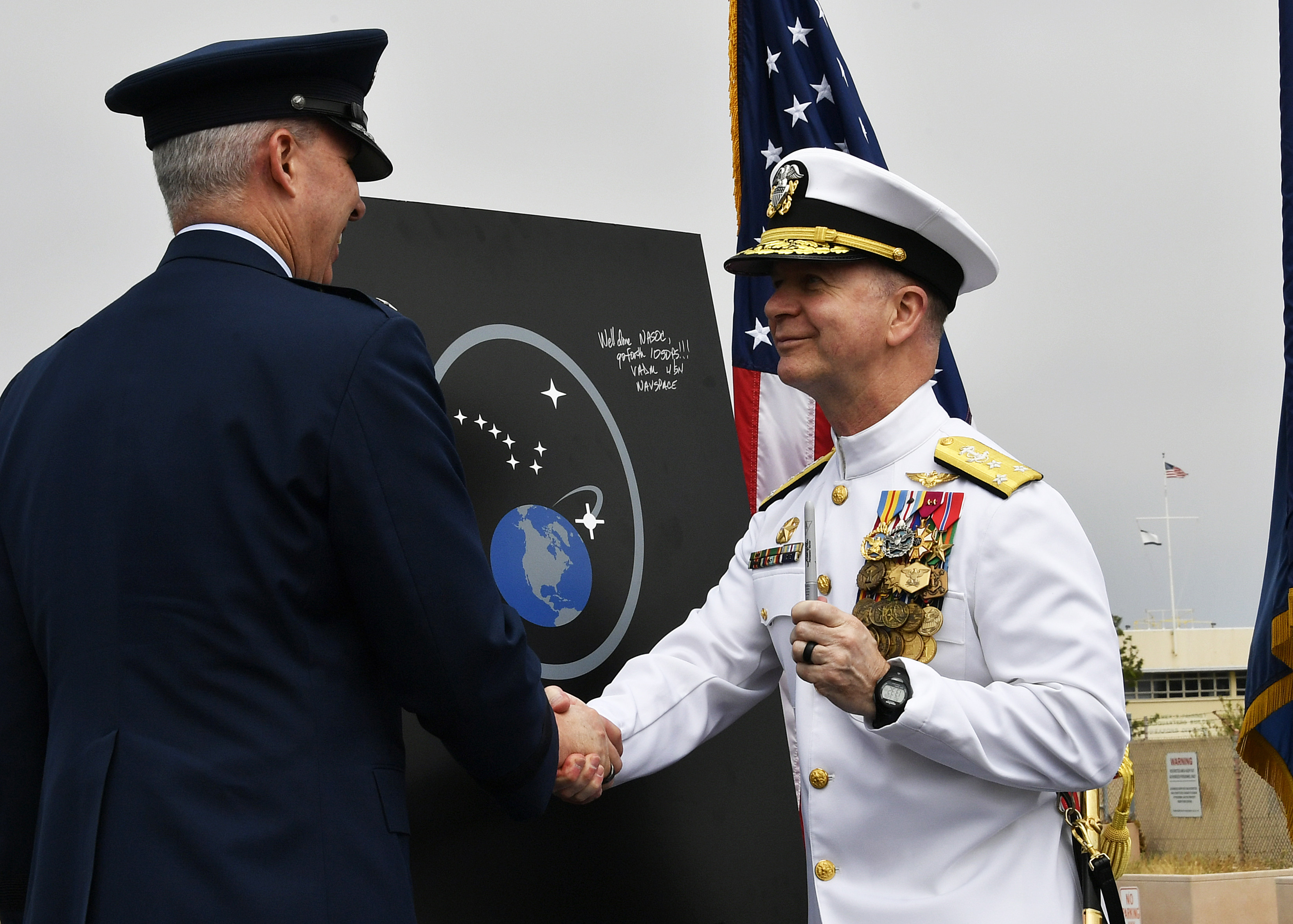 Navy Satellite center Disestablished; U.S. Space Force assumes command ...