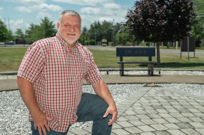 Photo of U.S. Marine Corps and U.S. Army veteran Michael Cook