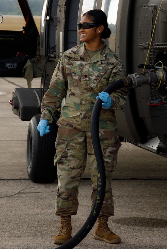 Fifty-six Soldiers from Bravo Co. 2/147th and two medics from Headquarters and Headquarters Company, or HHC, loaded five UH-60 helicopters on July 9th in Frankfort, Ky., and made their way north to Camp Grayling Airfield on Michigan's northern peninsula to conduct annual training.