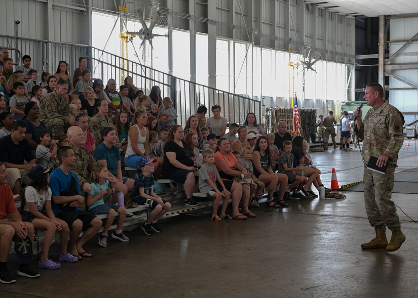 Audience listening to opening remarks