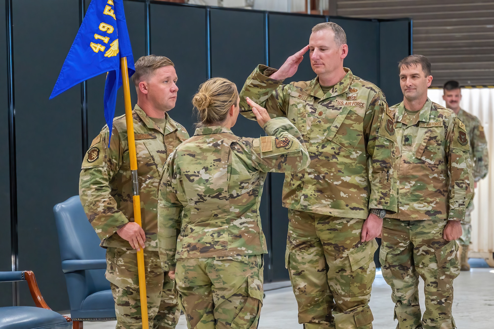 419th LRS Welcomes New Commander