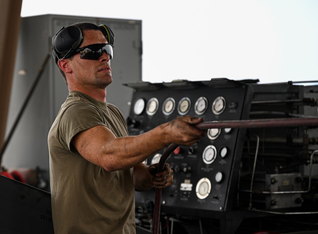 1st MXS repairs equipment for the flightline