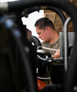1st MXS repairs equipment for the flightline