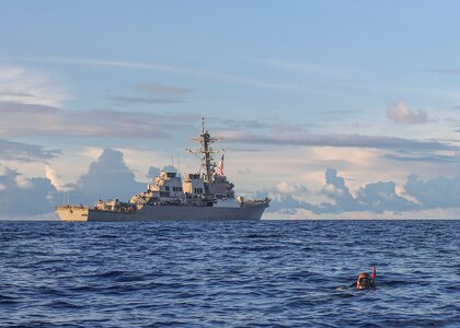 USS Benfold Restoration Team Keeps Ship Looking Sharp