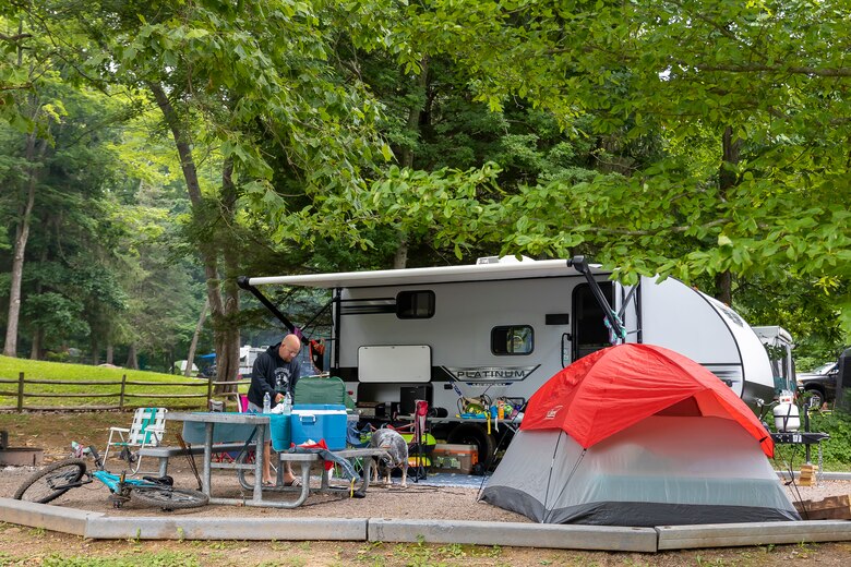 Recreation at Youghiogheny river lake