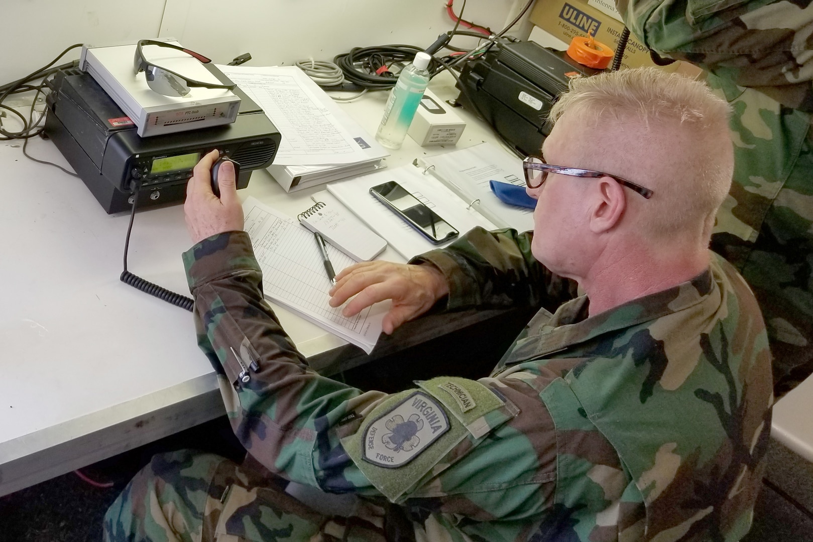 VDF personnel take part in amateur radio group field dayu003e Virginia National Guardu003e News picture