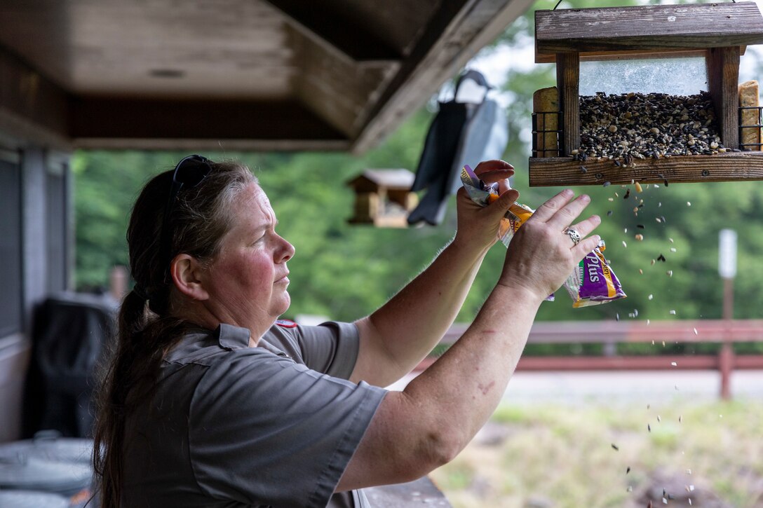 Karen Osler is an animal lover and a park ranger for the U.S. Army Corps of Engineers Pittsburgh District