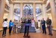 Pennsylvania Governor Tom Wolf speaks during a ceremony celebrating the success of the PA GI Bill, also known as the Military Family Education Program, July 26, 2022 in State College, Pa.