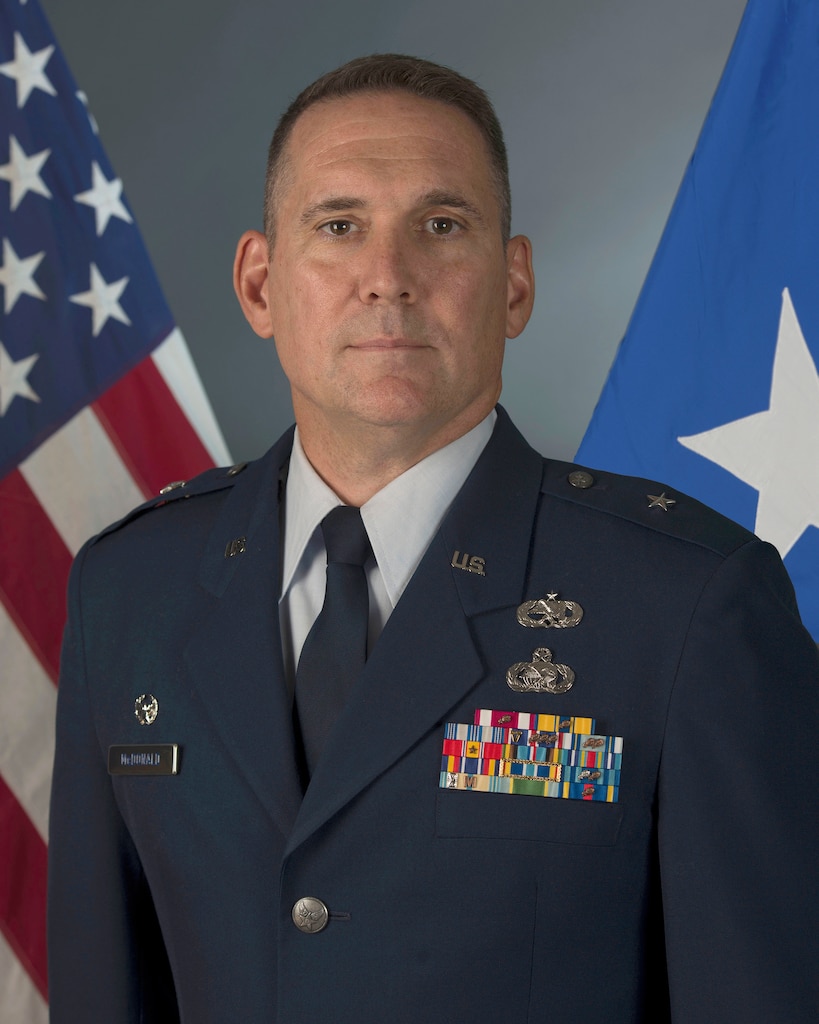 Brig. Gen. Jerry McDonald Official Photo