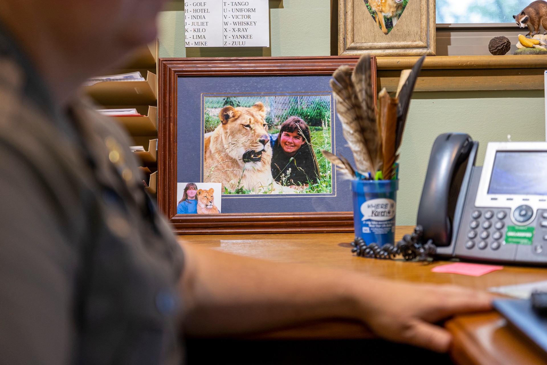Karen Osler is an animal lover and a park ranger for the U.S. Army Corps of Engineers Pittsburgh District