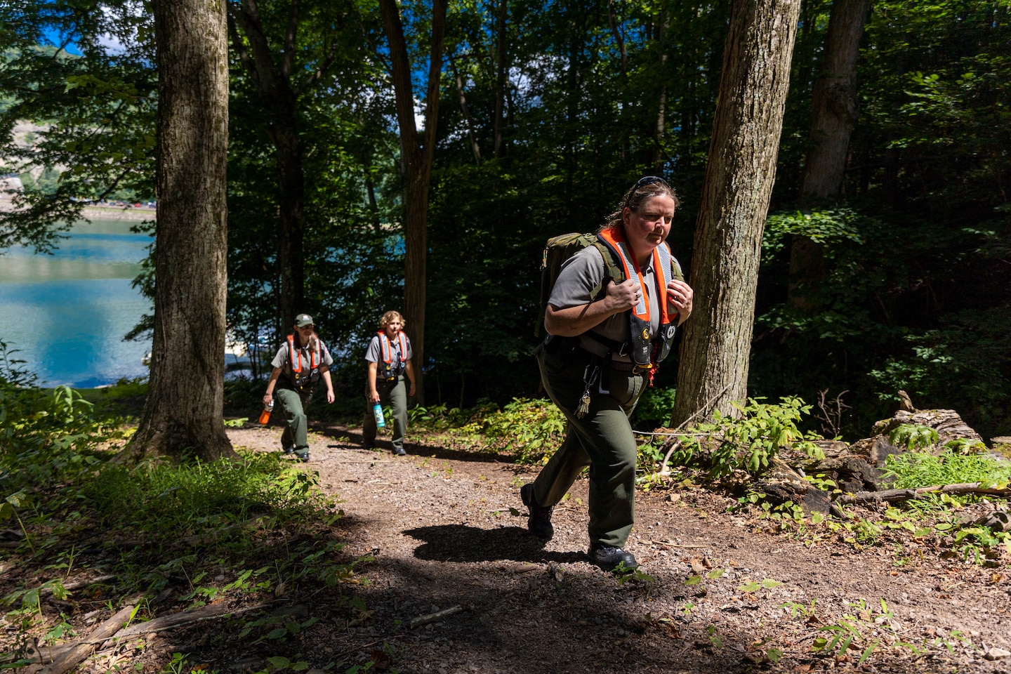 Karen Osler is an animal lover and a park ranger for the U.S. Army Corps of Engineers Pittsburgh District