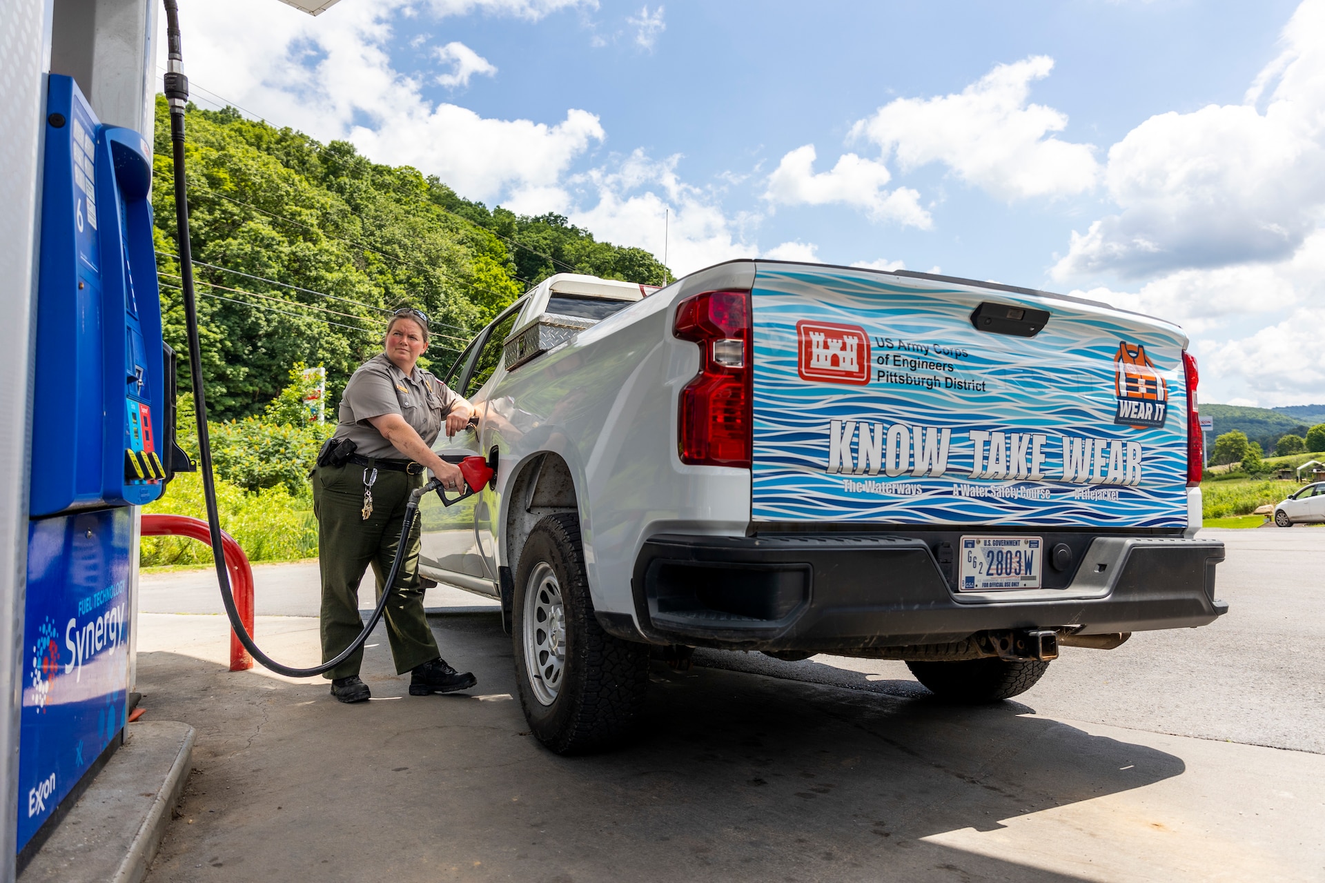 Karen Osler is an animal lover and a park ranger for the U.S. Army Corps of Engineers Pittsburgh District